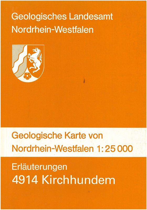 Geologische Karten von Nordrhein-Westfalen 1:25000 / Kirchhundem