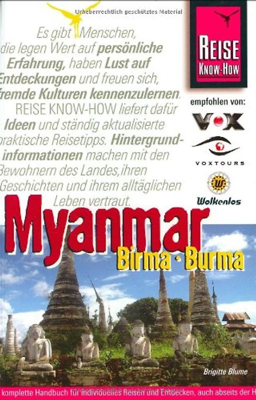 Myanmar (Birma / Burma)