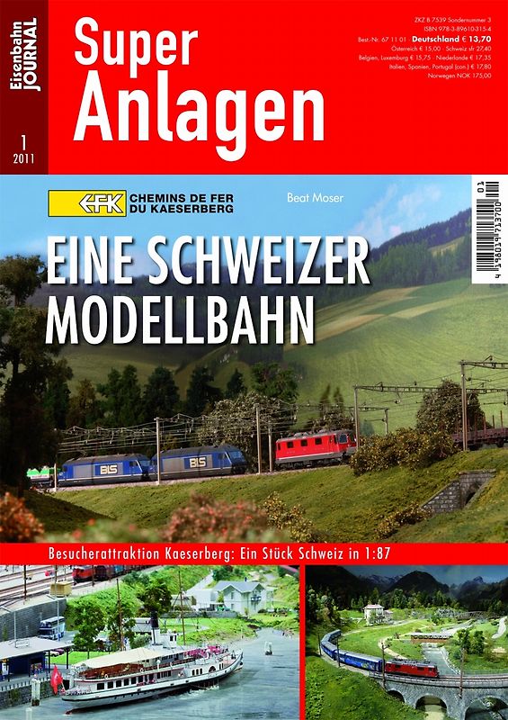 Eine Schweizer Modelleisenbahn