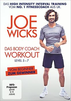 Joe Wicks - Das Body Coach Workout, Level 5-7 DVD