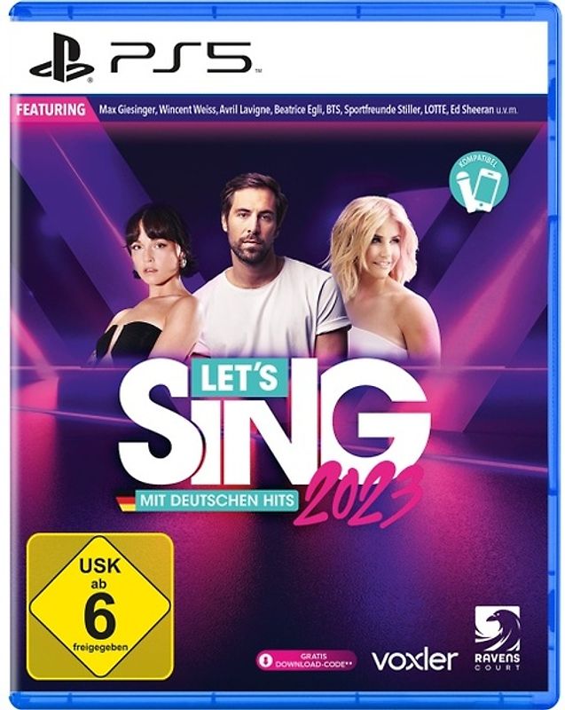Let's Sing 2023 mit deutschen Hits PlayStation 5