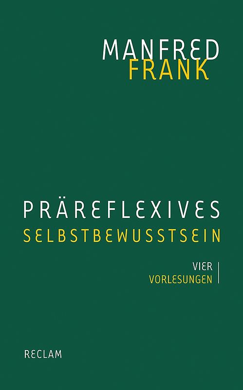 Präreflexives Selbstbewusstsein
