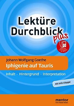 Johann Wolfgang Goethe: Iphigenie auf Tauris - Buch mit MP3-Download