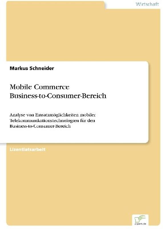 Mobile Commerce Business-to-Consumer-Bereich
