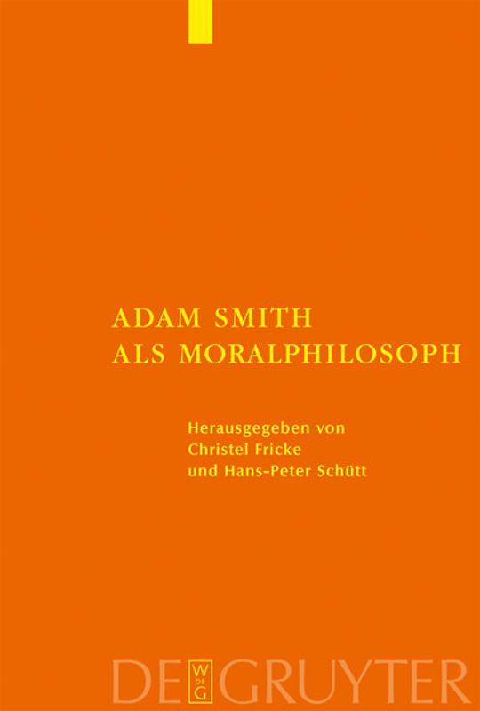 Adam Smith als Moralphilosoph