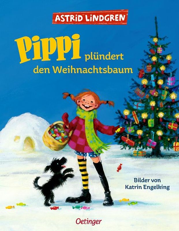 Pippi plündert den Weihnachtsbaum