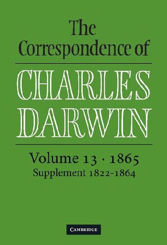 The Correspondence of Charles Darwin