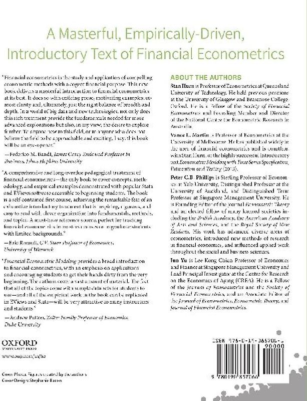 Financial Econometric Modeling