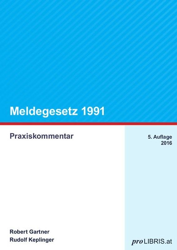 Meldegesetz 1991