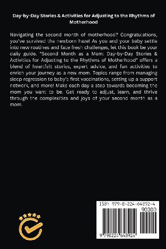 Second Month as a Mom - Day-by-Day Stories & Activities for Adjusting to the Rhythms of Motherhood