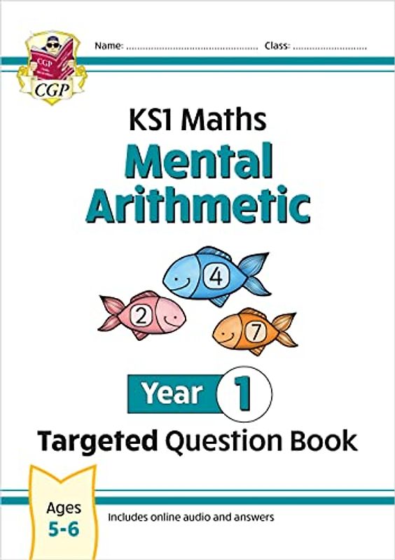 New KS1 Maths Year 1 Mental Arithmetic Targeted Question Book (incl. Online Answers & Audio Tests)