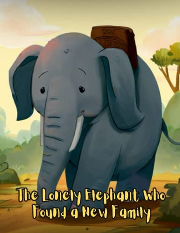 The Lonely Elephant Who Found a New Family: Short Story for kids about Friendship I A Motivational Book For kids I Gift for kids age 4-8