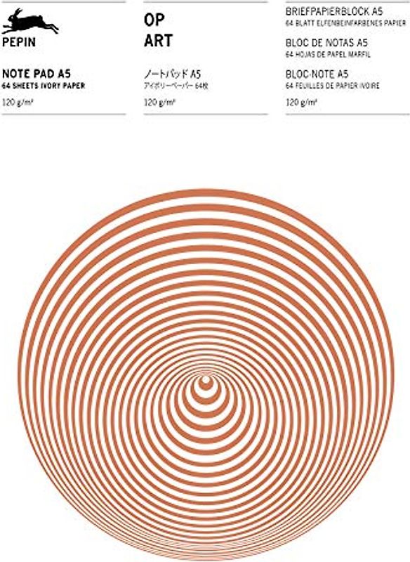 Op Art: Writing Paper & Note Pad A5
