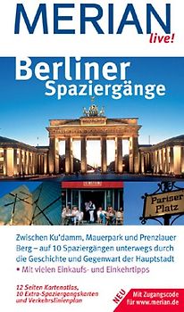 MERIAN live! Reiseführer Berliner Spaziergänge