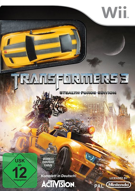 Transformers 3 [Stealth Force Edition, Bundle Copy] Nintendo Wii