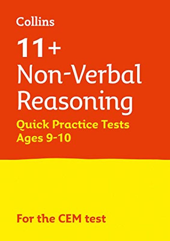 11+ Non-Verbal Reasoning Quick Practice Tests Age 9-10 (Year 5): For the 2021 Cem Tests (Collins 11+ Practice)