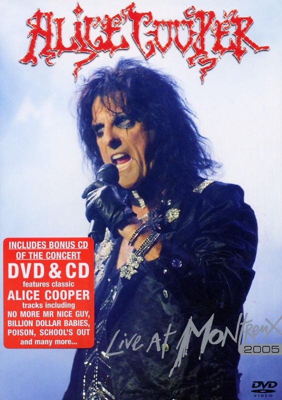 Alice Cooper-Live at Montreux 2005 (+Musik CD)