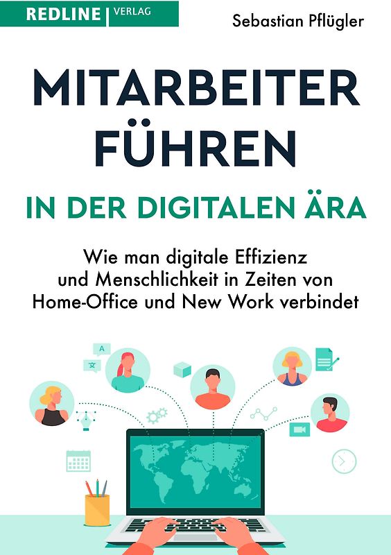 Mitarbeiter führen in der digitalen Ära