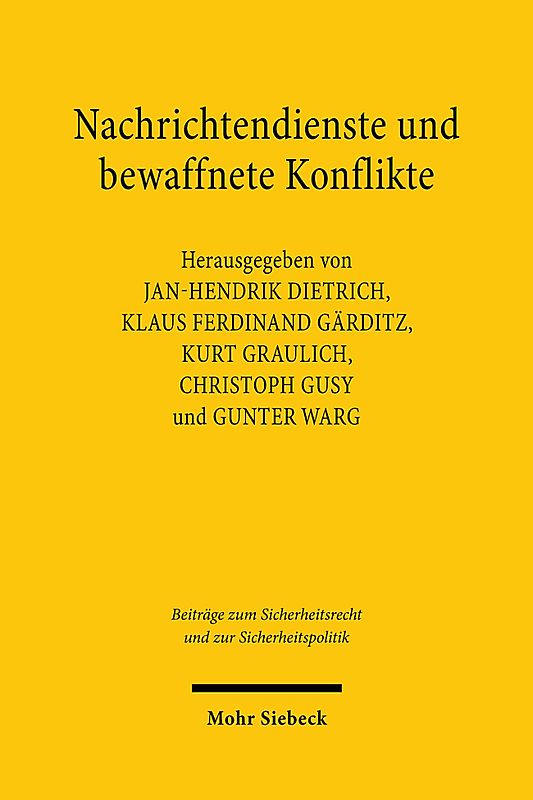 Nachrichtendienste und bewaffnete Konflikte