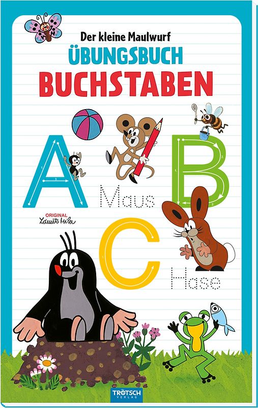 Trötsch Der kleine Maulwurf Übungsbuch Buchstaben