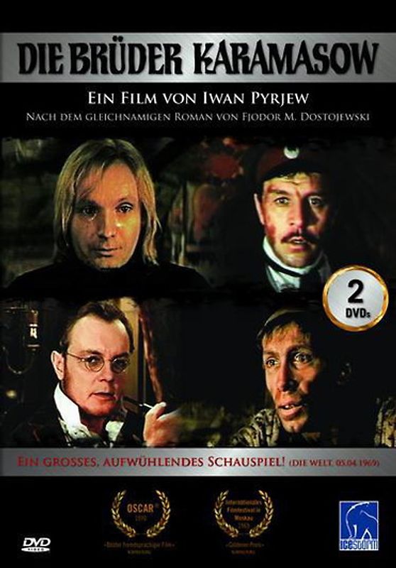 Die Brüder Karamasow (2 DVDs) - Fjodor M. Dostojewski DVD