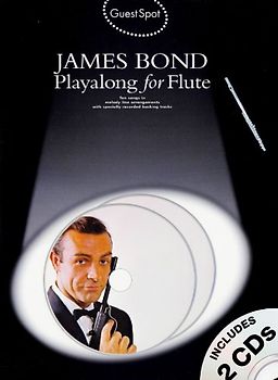 Guest Spot James Bond Playalong For Flute Flt Book/2Cd (Book & Cds) - Various