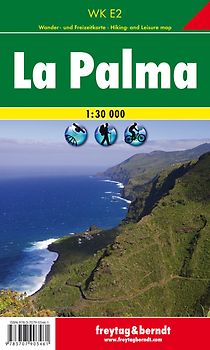 La Palma, Wanderkarte 1:30.000, freytag & berndt
