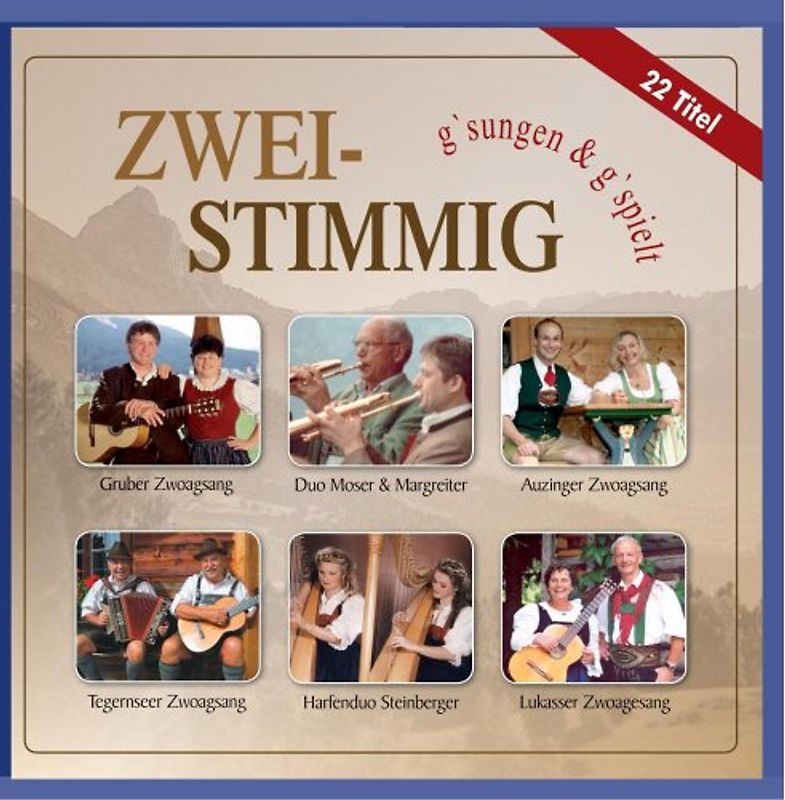 Various - Zweistimmig G'Sungen & G'Spielt