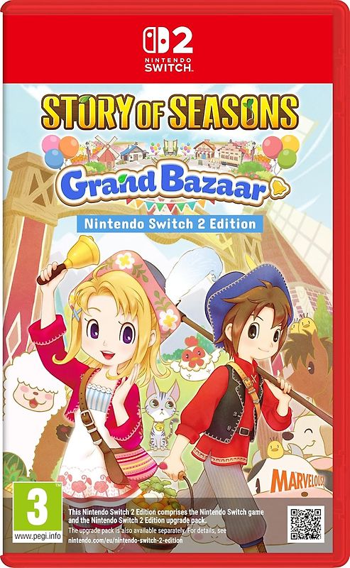 Story of Seasons: Grand Bazaar [EU Import] Nintendo Switch 2