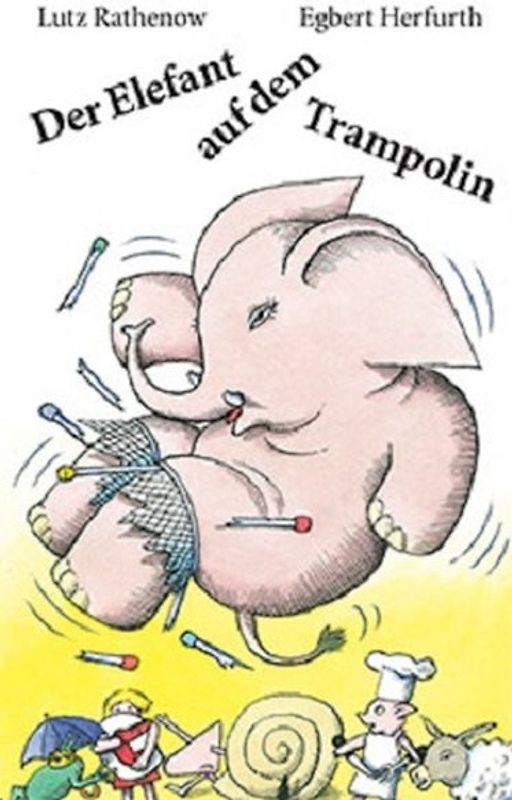 Der Elefant auf dem Trampolin