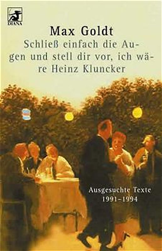 Schliess einfach die Augen und stell dir vor, ich wäre Heinz Kluncker