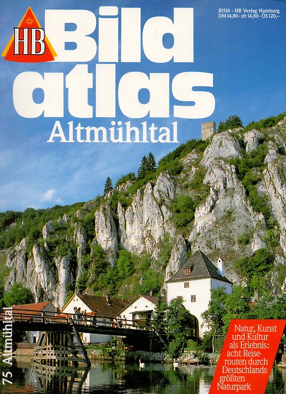 HB Bildatlas 75: Altmühltal [Broschiert, 3. Auflage 1994]