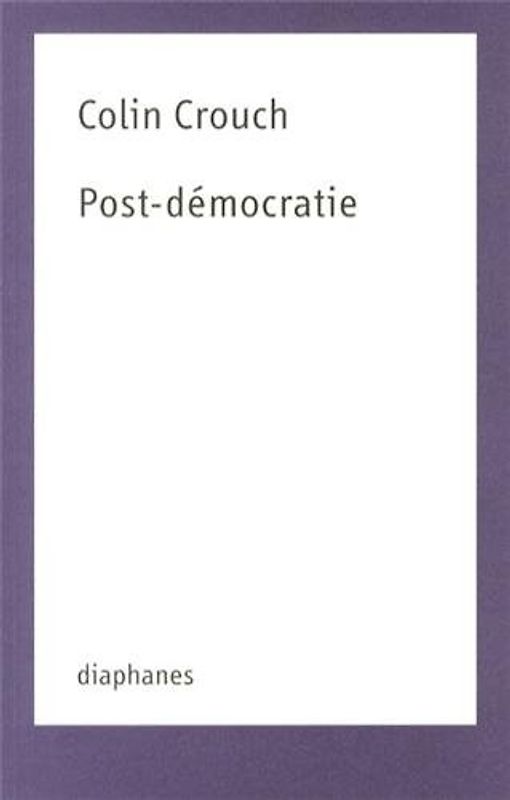 Post-démocratie