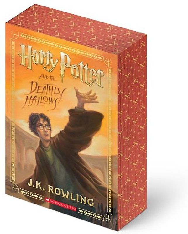 Harry Potter and the Deathly Hallows (Stenciled Edges) (Harry Potter, Book 7)