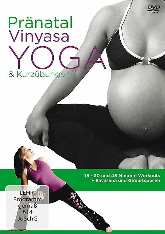 Pränatal Vinyasa Yoga & Kurzübungen DVD