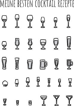 Meine besten Cocktail Rezepte zum Eintragen