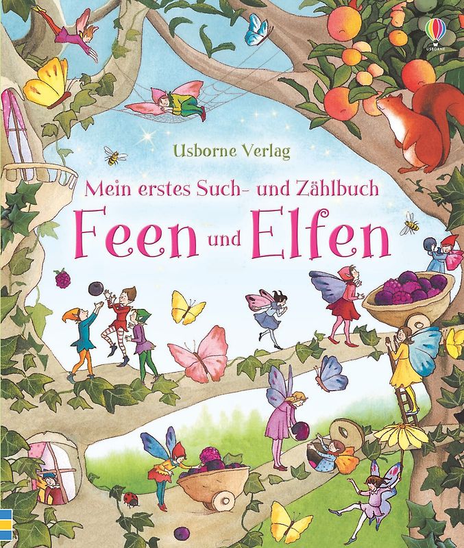 Mein erstes Such- und Zählbuch: Feen und Elfen