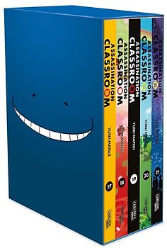 Assassination Classroom, Bände 17-21 im Sammelschuber mit Extra