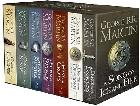 A Song of Ice and Fire: Books 1-7 - George R. R. Martin [7 Books; Paperback]