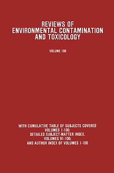 Reviews of Environmental Contamination and Toxicology