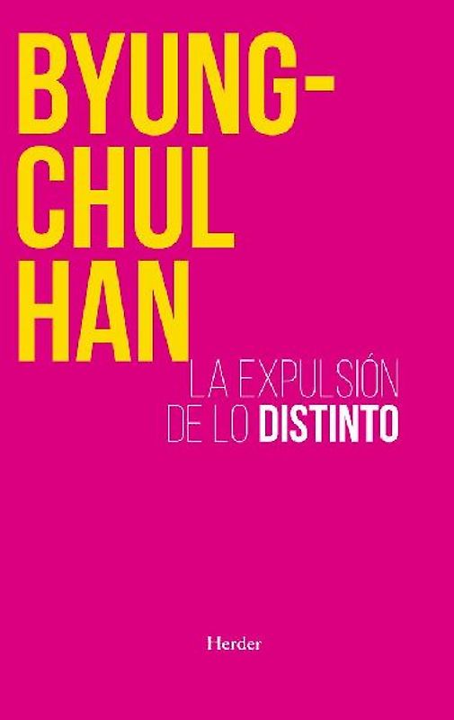 Expulsion de Lo Distinto, La -V2*