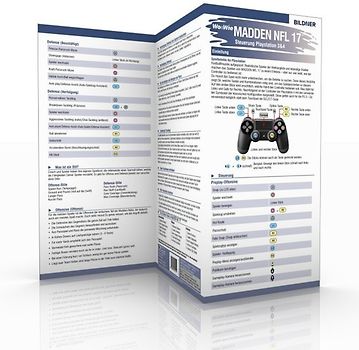 Madden NFL 17 - Die komplette Spielsteuerung groß auf einen Blick!