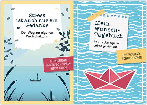 Stress ist auch nur ein Gedanke + Mein Wunsch-Tagebuch