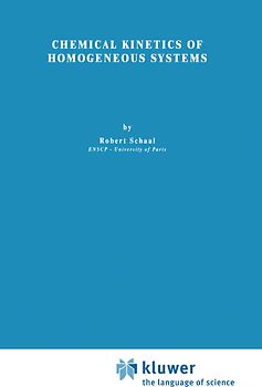 Chemical Kinetics of Homogeneous Systems