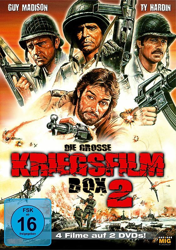 Die große Kriegsfilm-Box Vol. 2 DVD