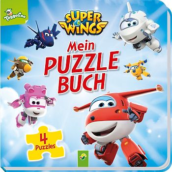 Super Wings Mein Puzzlebuch