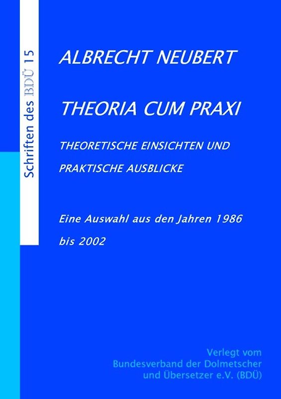 Theoria cum Praxi