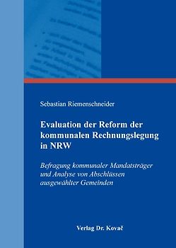 Evaluation der Reform der kommunalen Rechnungslegung in NRW