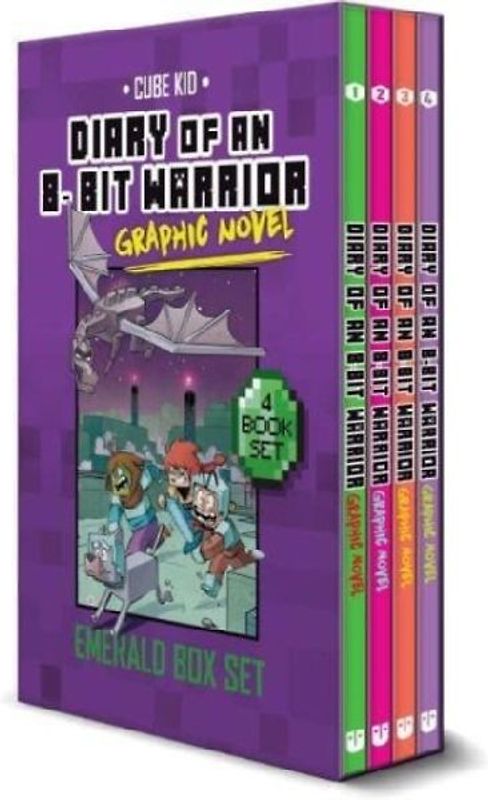 Diary of an 8-Bit Warrior Graphic Novel Emerald Box Set
