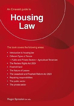 An Emerald Guide to Housing Law